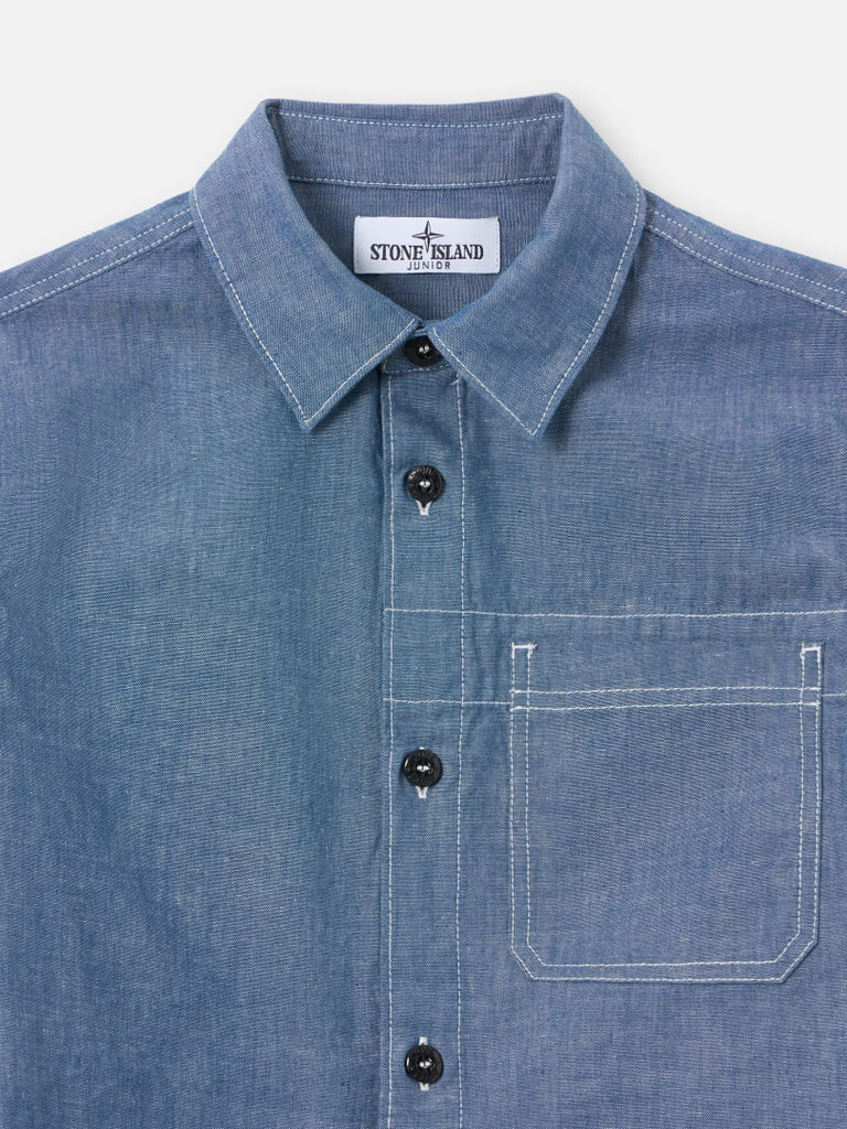 Stone Island camicia con tasca sul petto