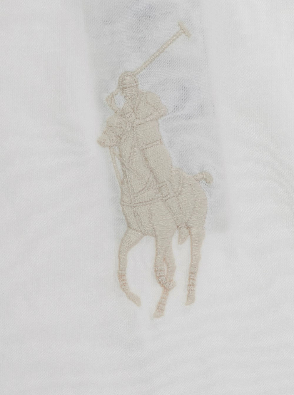 Polo Ralph Lauren felpa girocollo panna