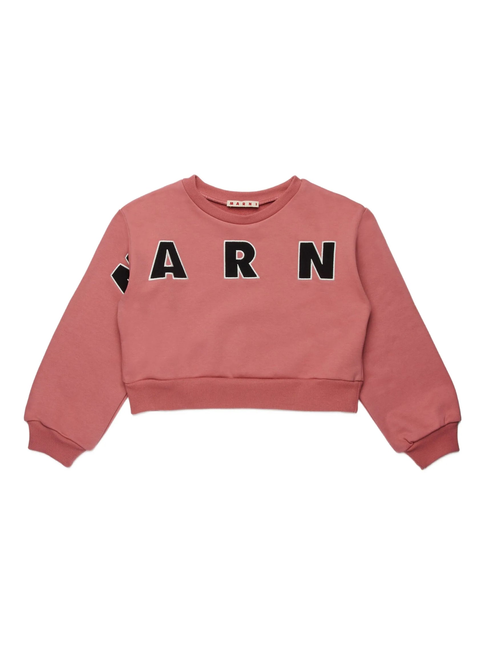 Marni Felpa in cotone con logo