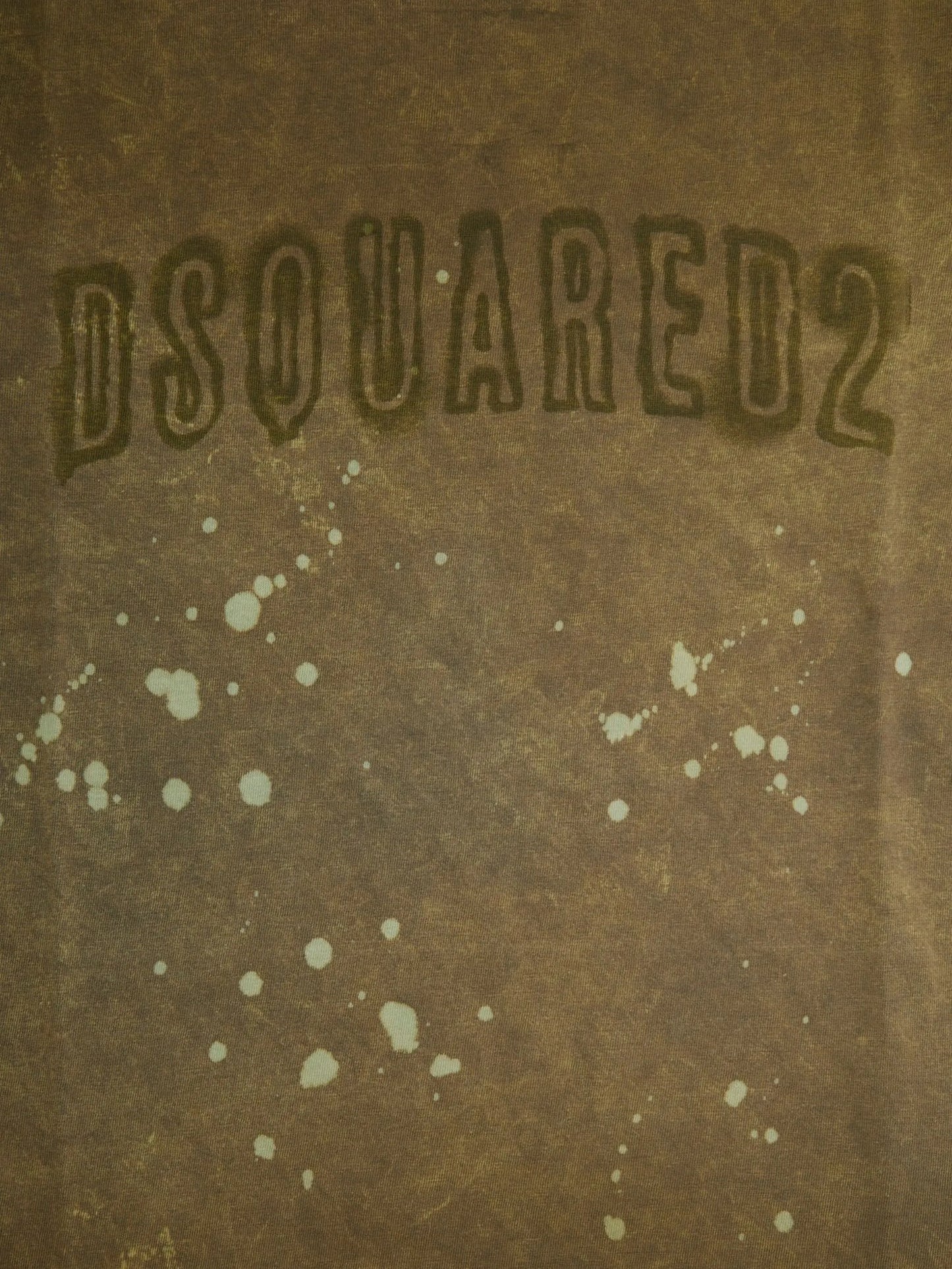 DSQUARED2 T-shirt con stampa effetto vintage