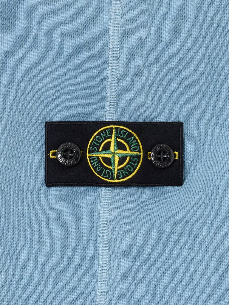 Stone Island Felpa azzurra slavata
