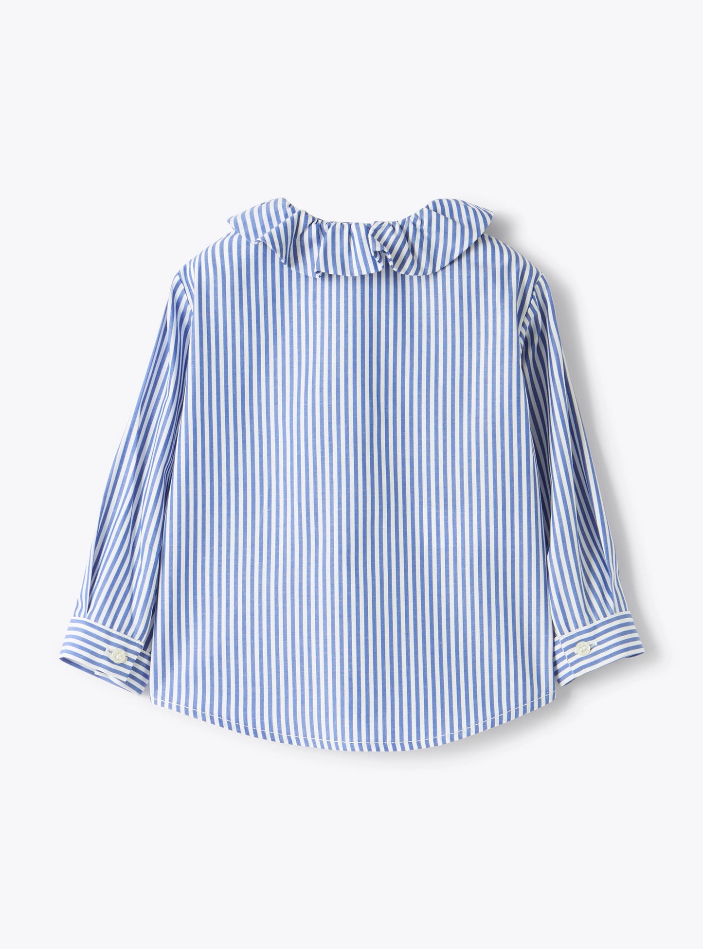 Il Gufo Camicia a righe con volant