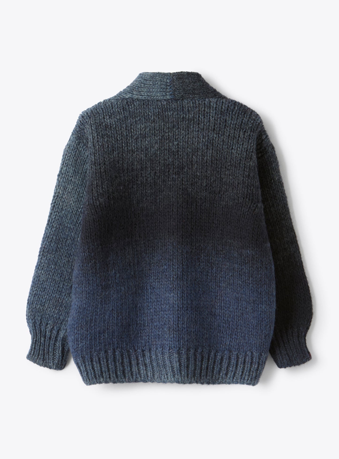 Il Gufo Cardigan in misto lana sfumata