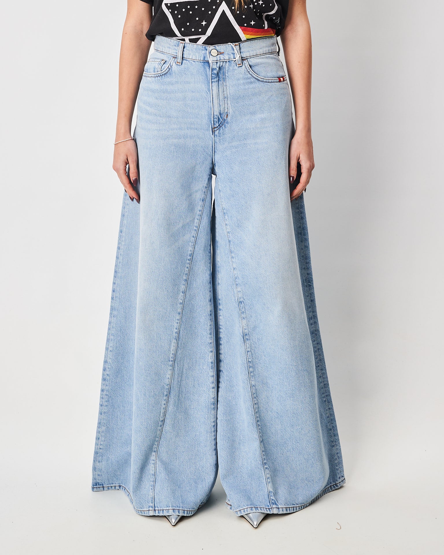Amish jeans wide leg