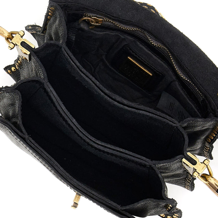 Campomaggi borsa multitasche con borchie con chiusura a girello