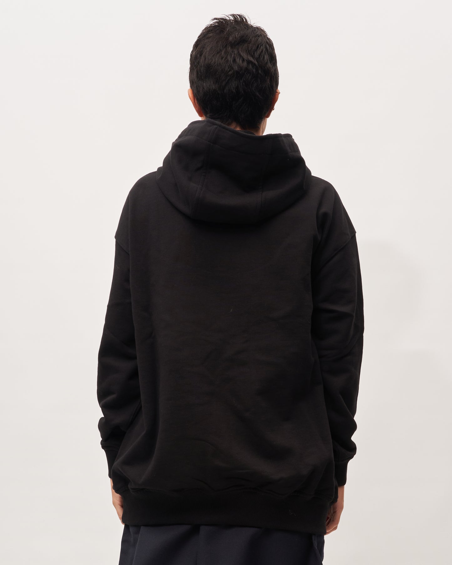 Comme des Garçons felpa nera con 4 maniche