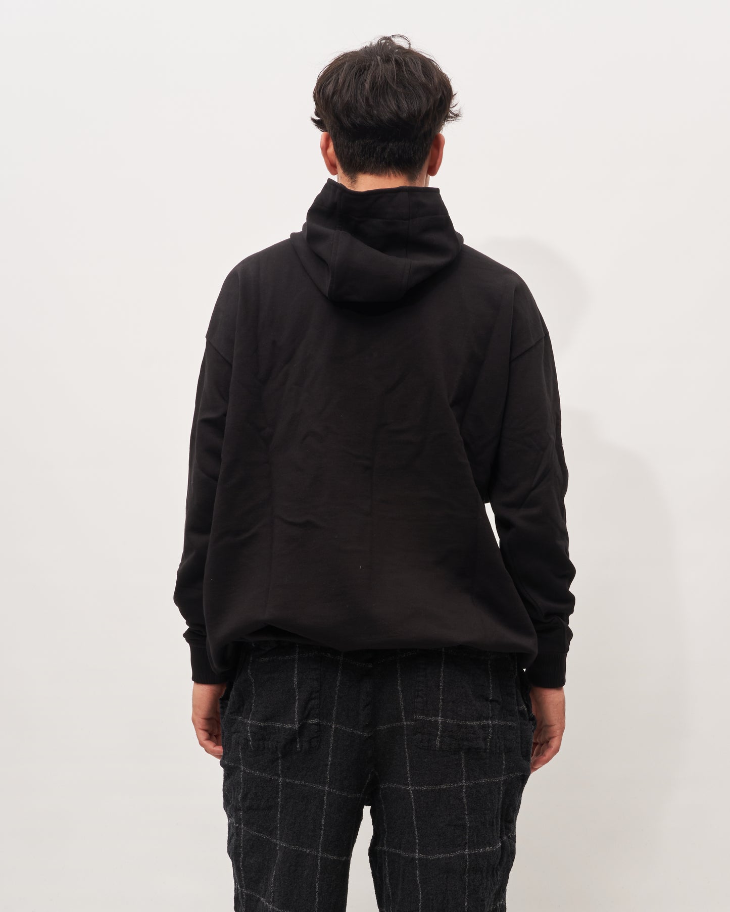 Comme des Garçons black sweatshirt with 4 sleeves