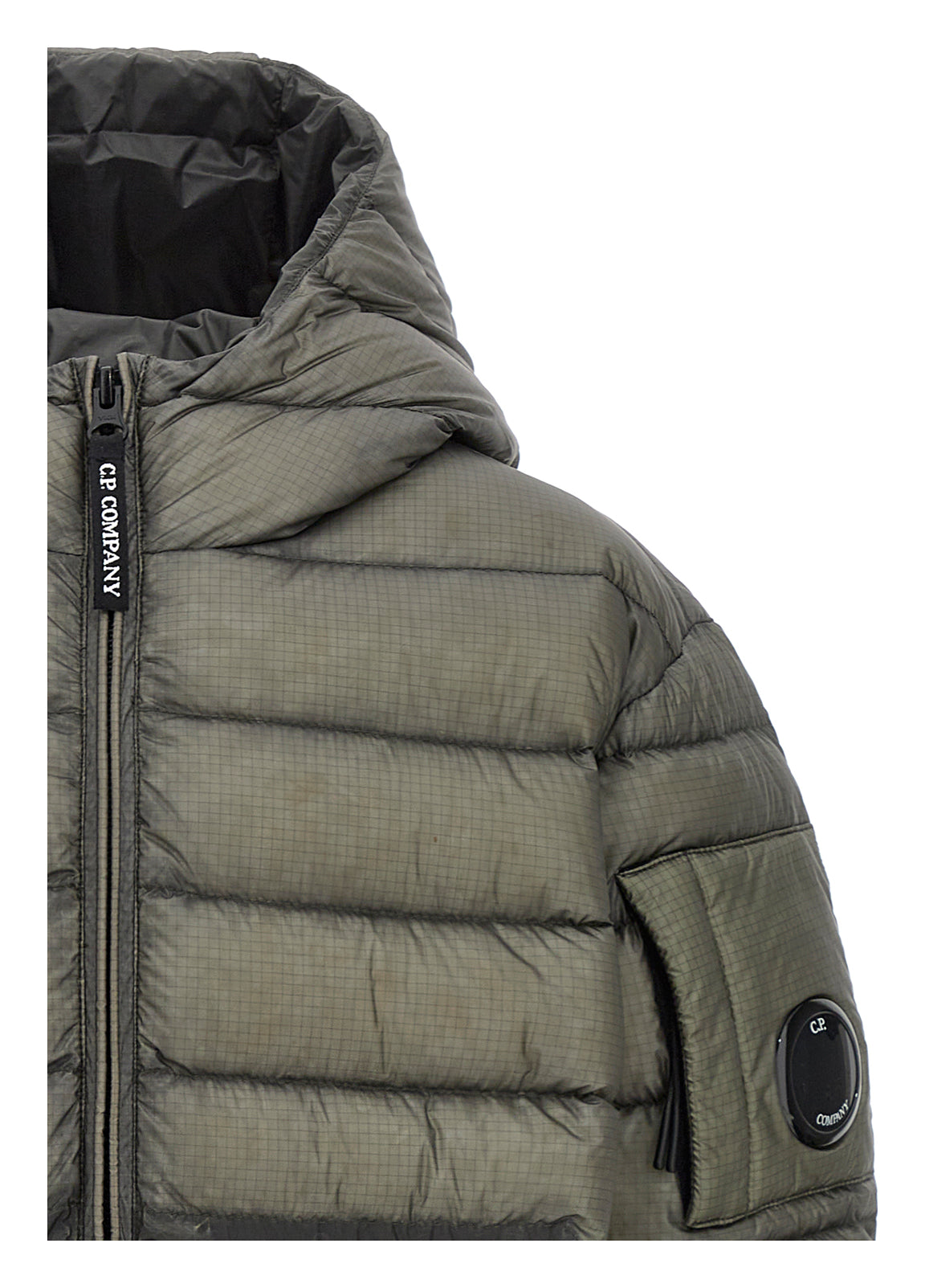 CP Company 100 gram anthracite down jacket