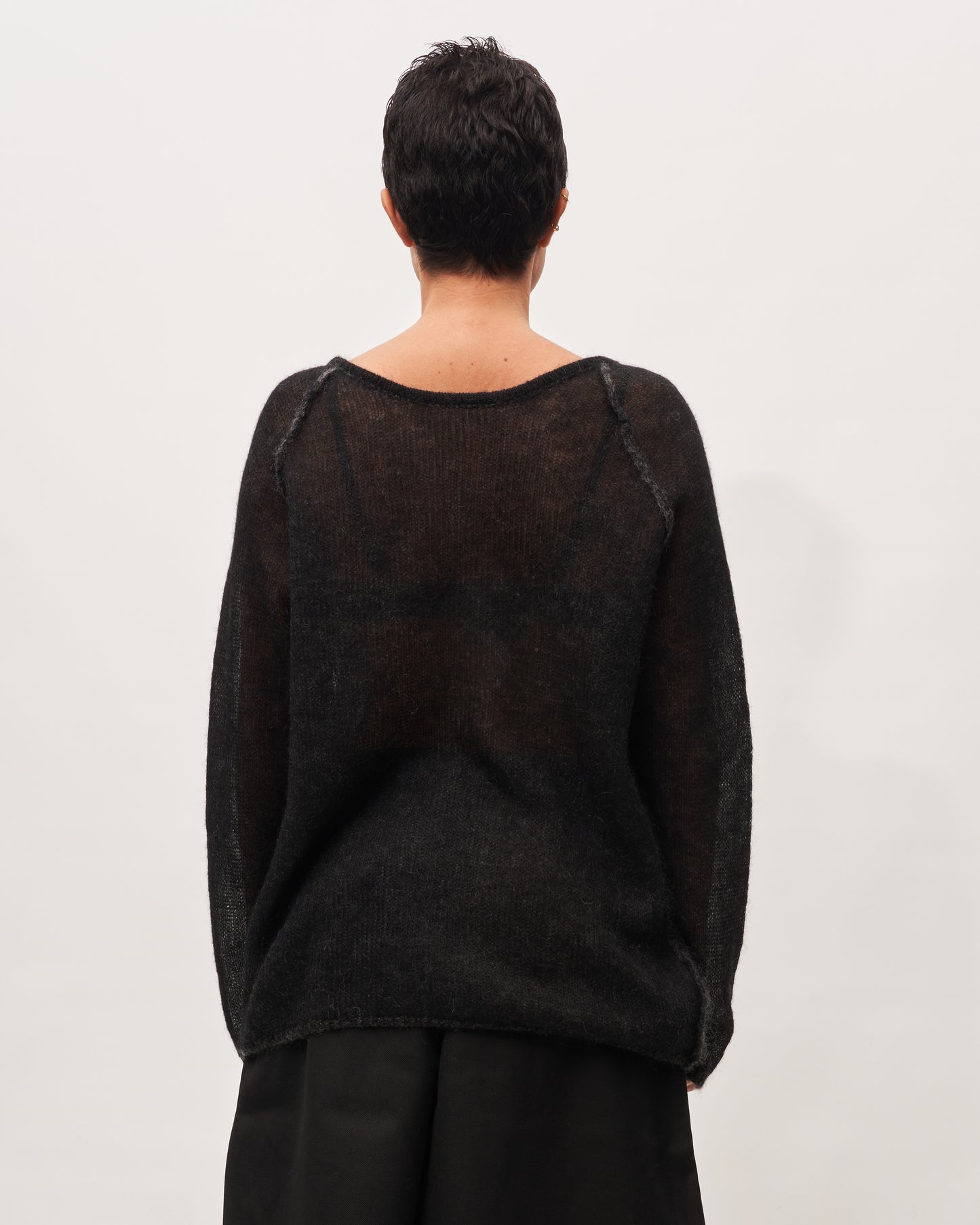 Roberto Collina maglia grigia double face