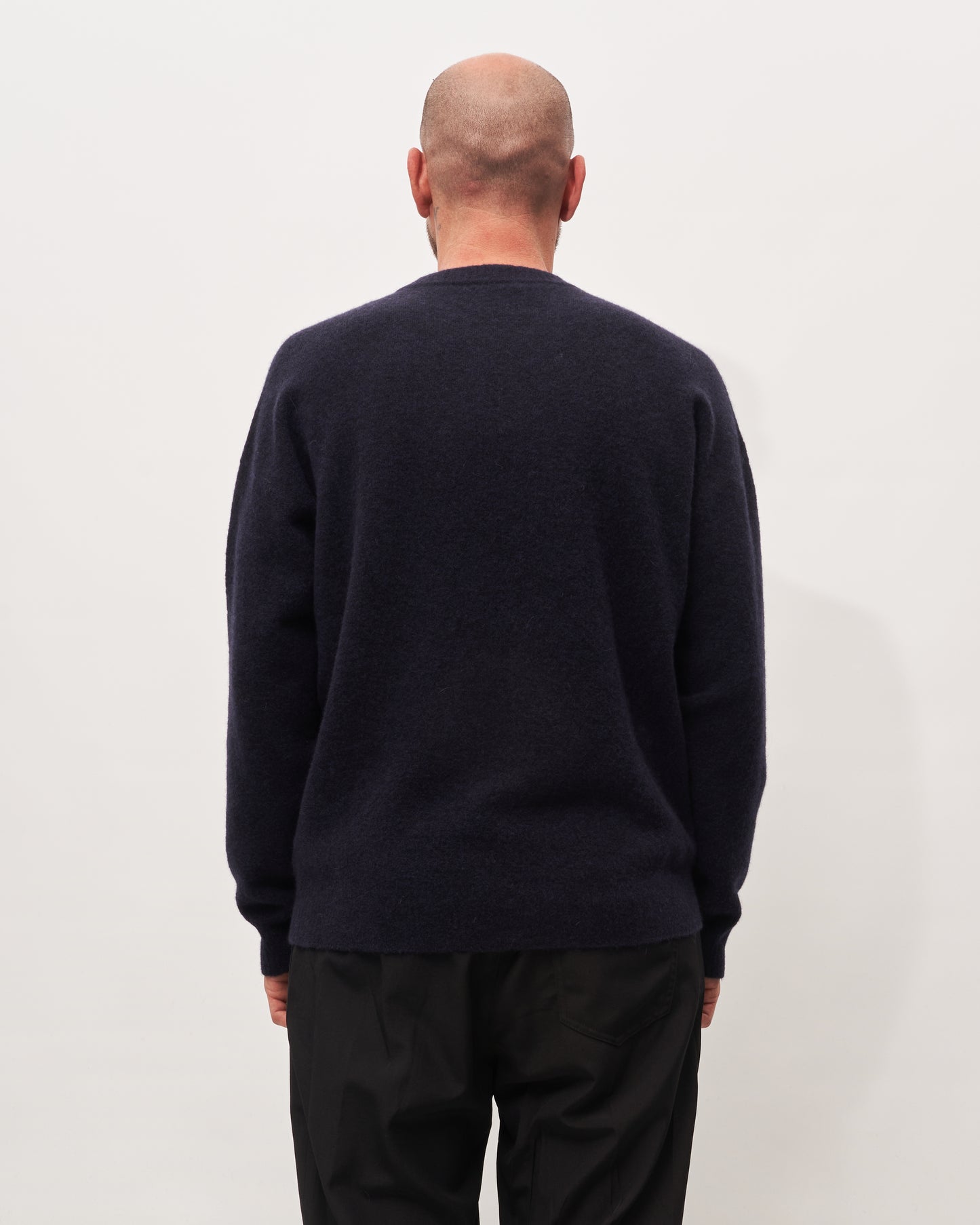 Roberto Collina blue alpaca sweater