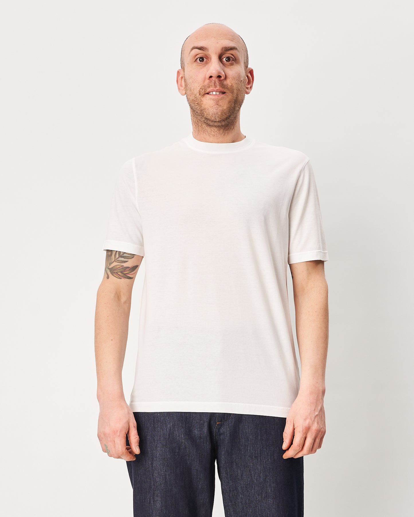 Filippo De Laurentis t-shirt bianca in cotone