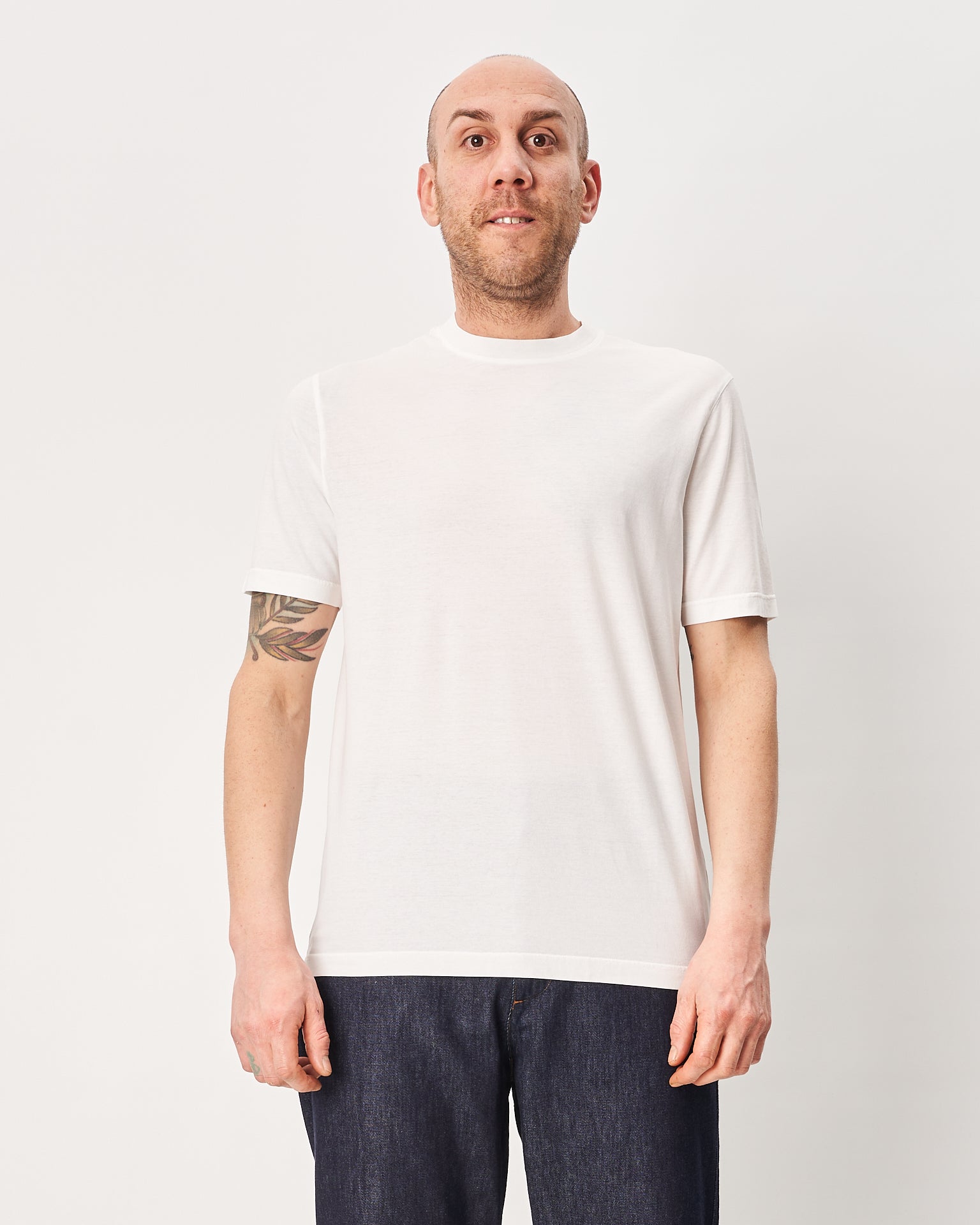 Filippo De Laurentis t-shirt bianca in cotone