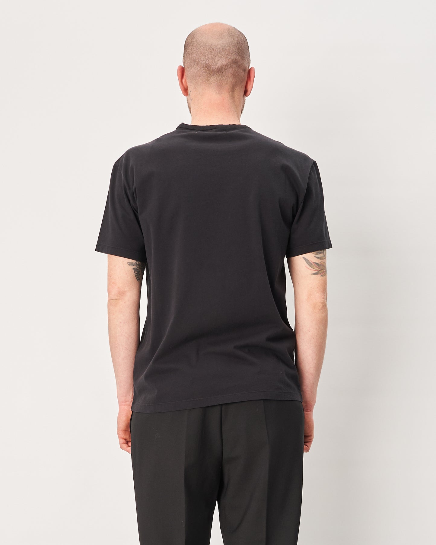 Grifoni t-shirt nera girocollo