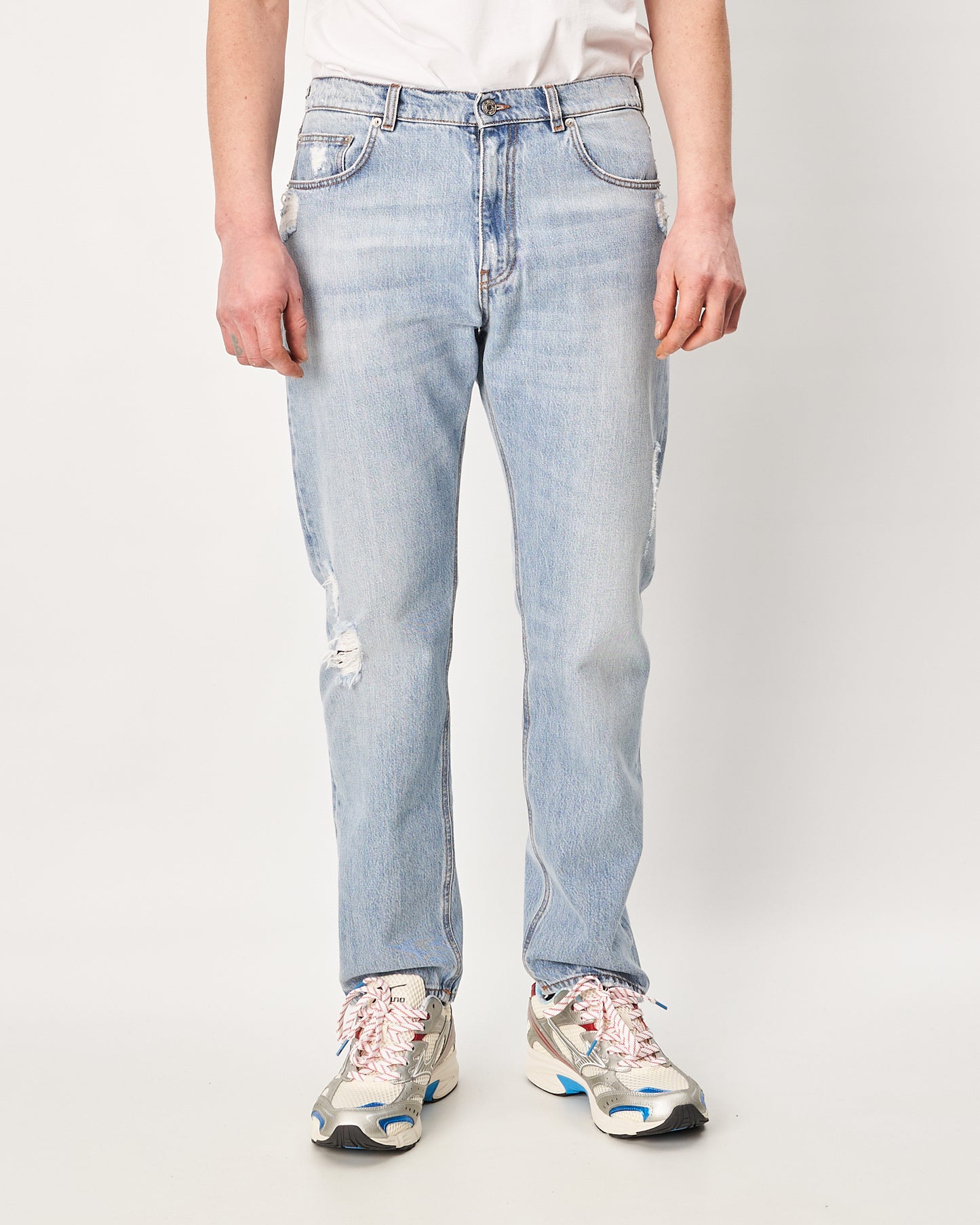 Grifoni jeans azzurro