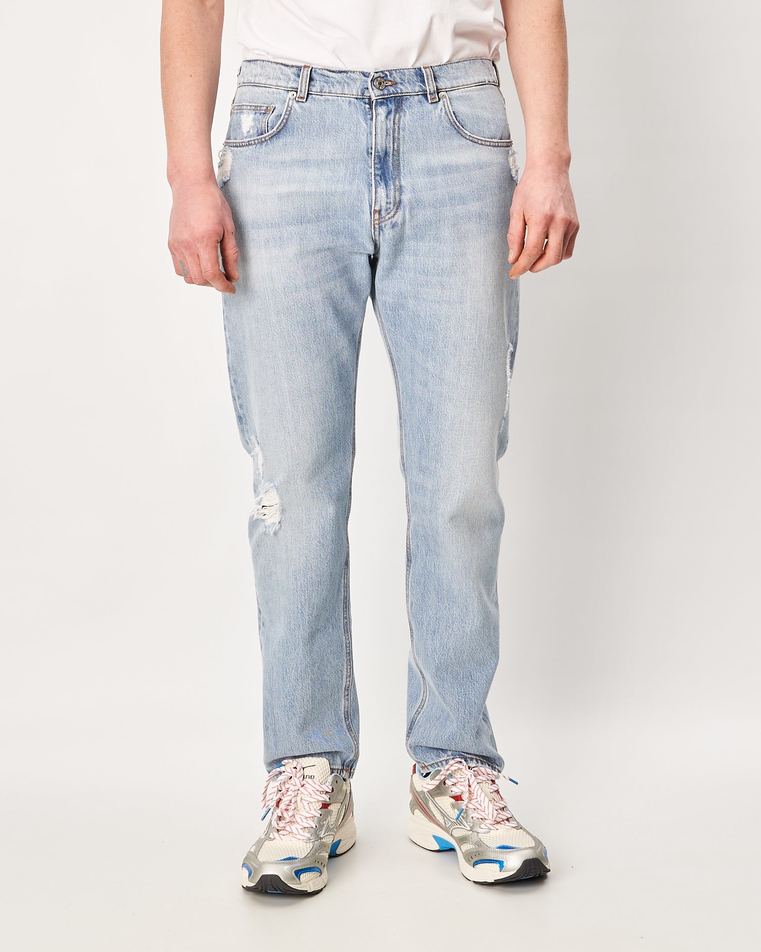 Grifoni jeans azzurro