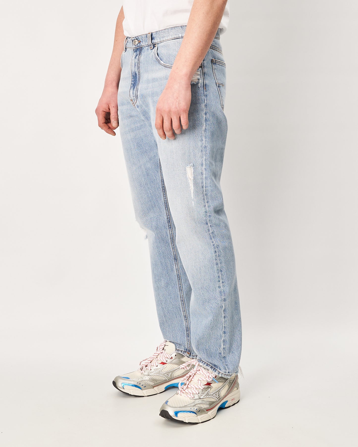 Grifoni jeans azzurro