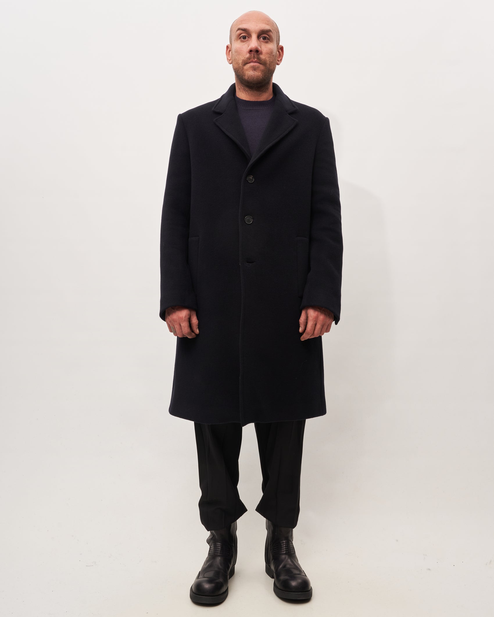 Grifoni cappottino blu