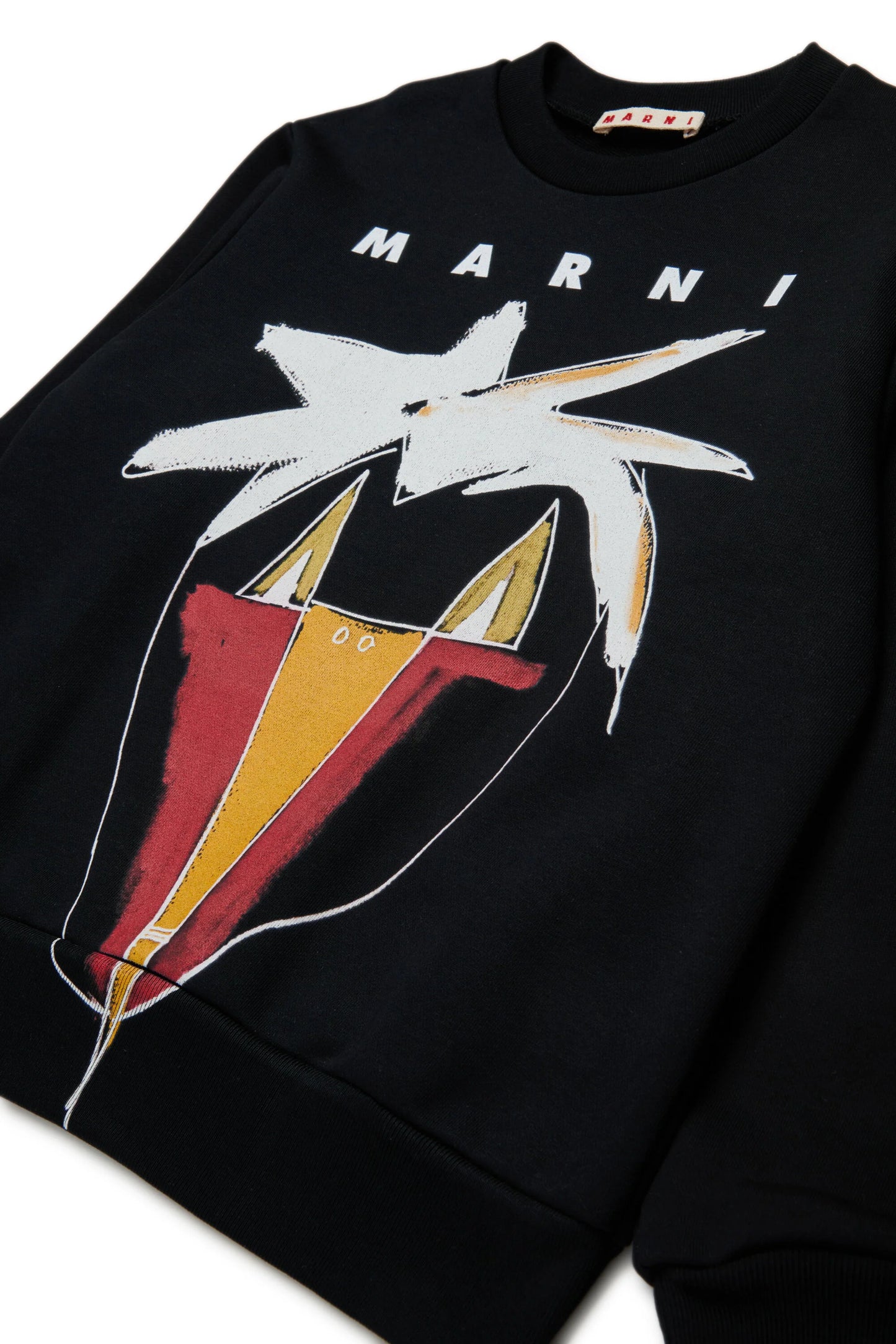 Marni Felpa girocollo con grafica Jungle