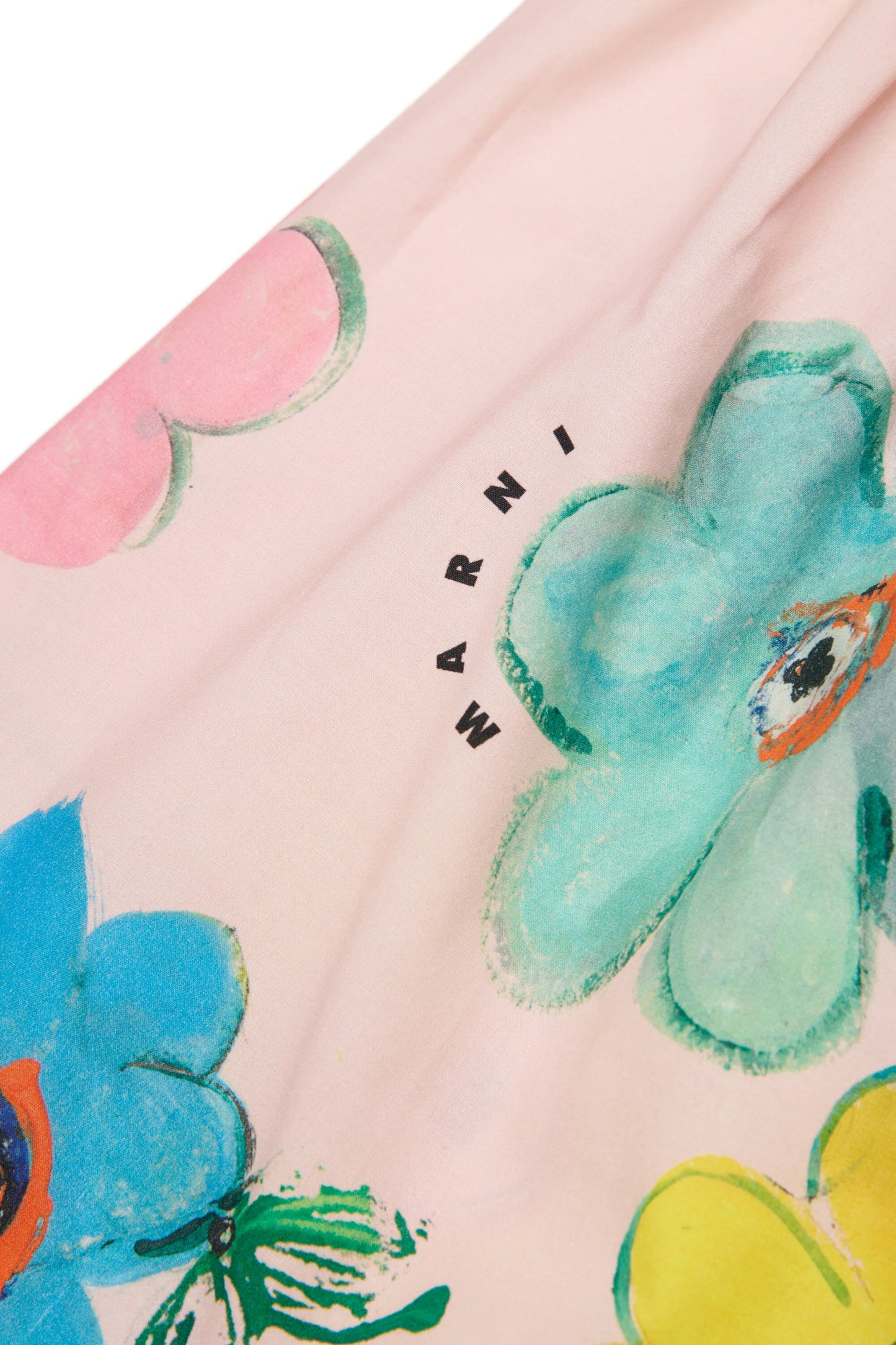 MARNI Gonna a fiori con logo