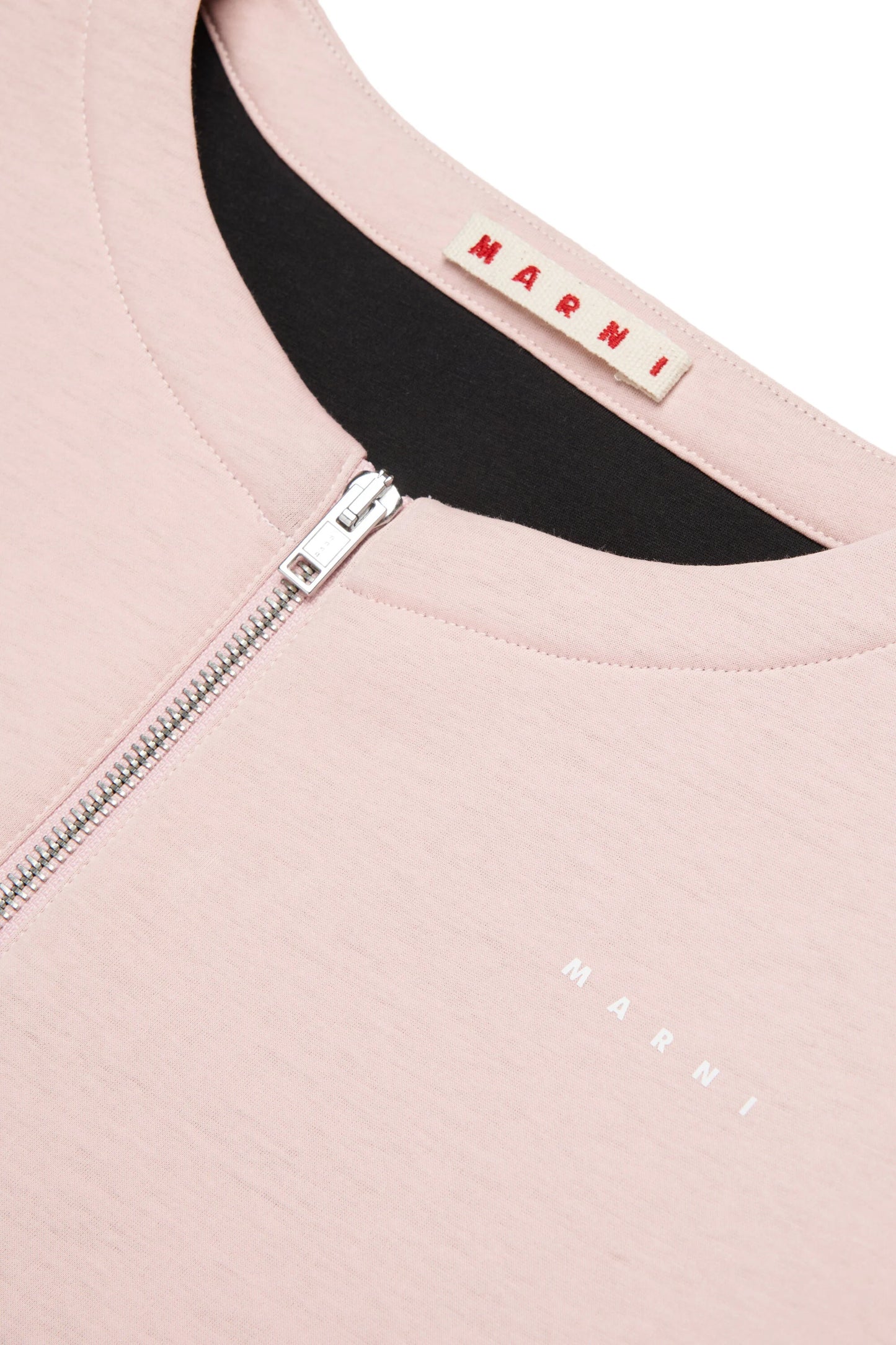 MARNI Giacca corta con logo stampato