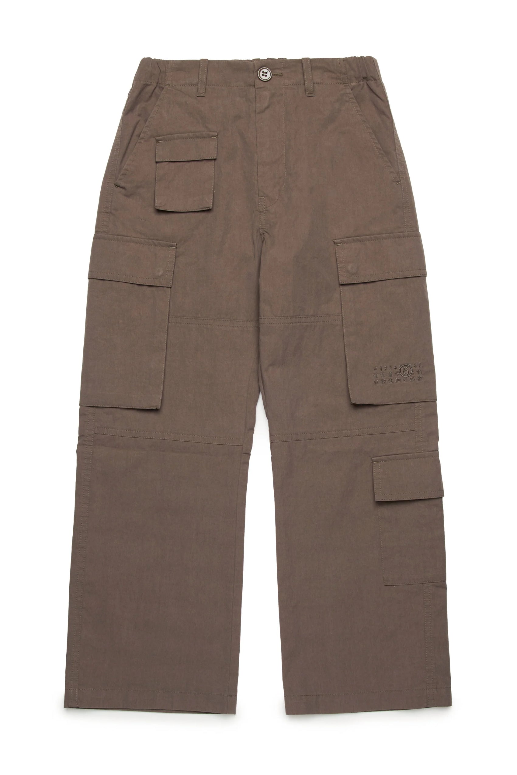 MM6 for Kids pantalone cargo tortora