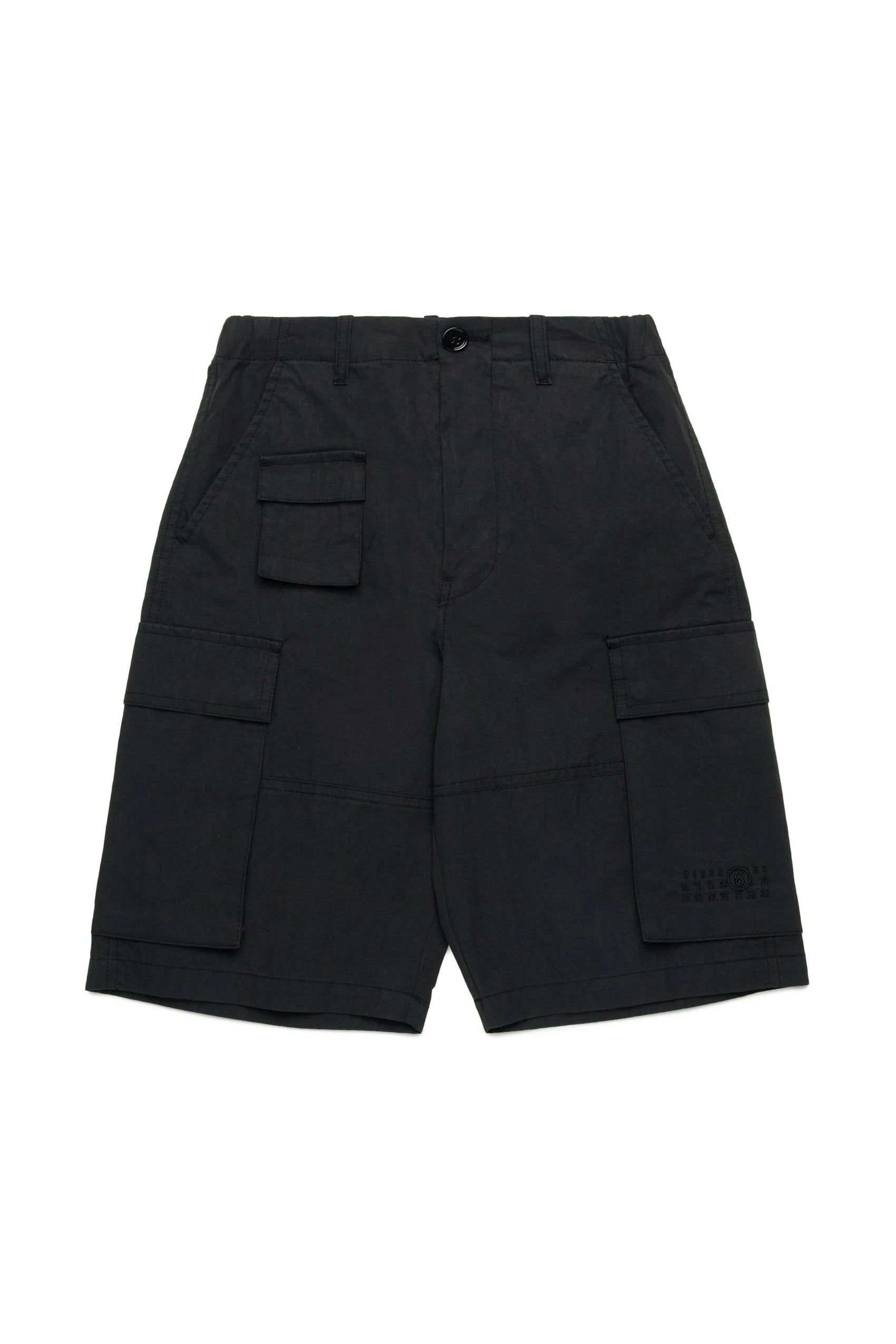 MM6 for Kids bermuda nero cargo