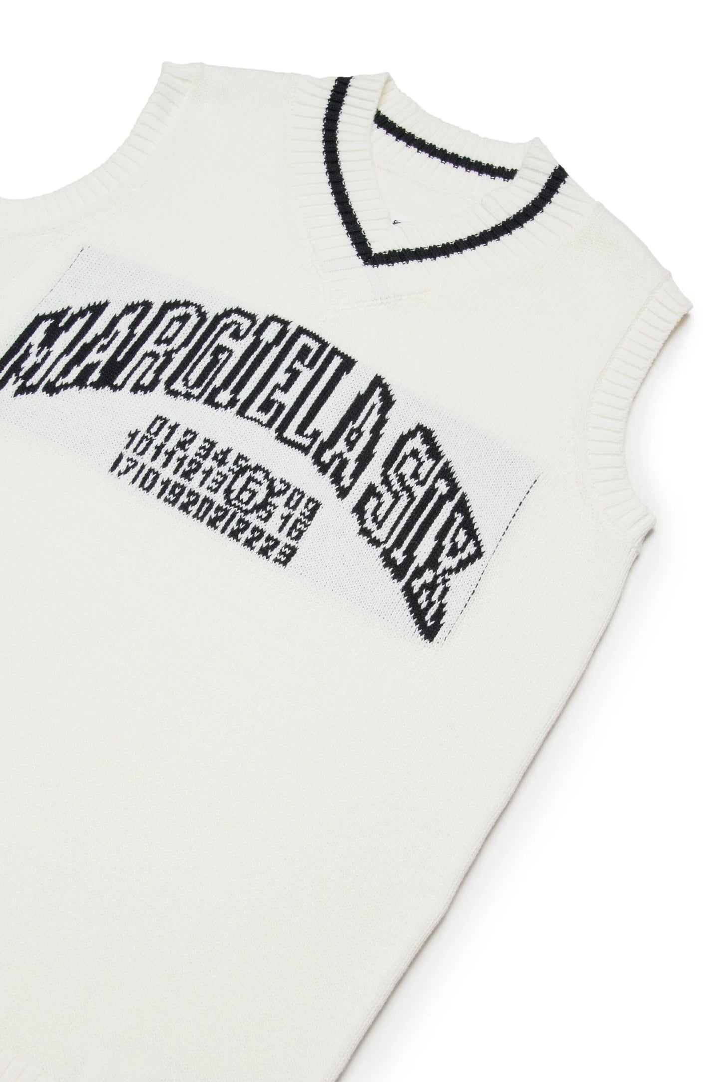 MM6 Mini abito senza maniche con scollo a V