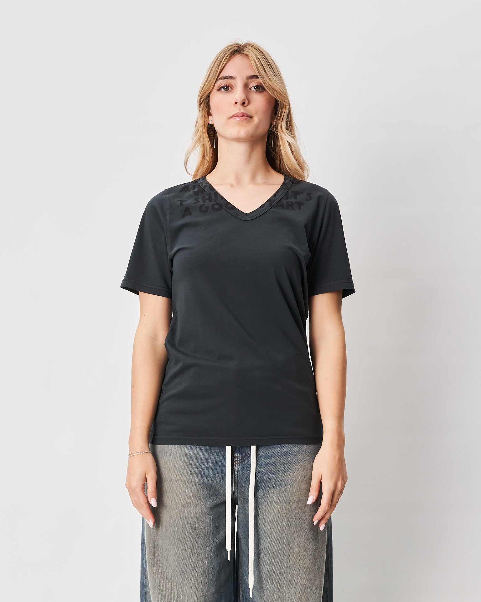 MM6 Margiela charity t-shirt nera