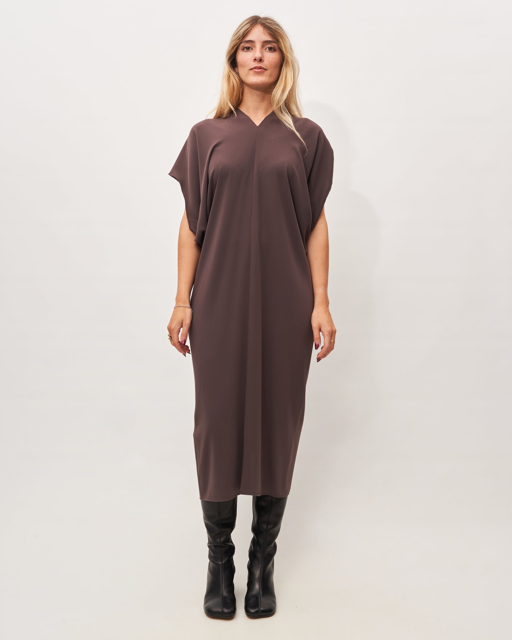 MM6 Margiela abito cacao fluente