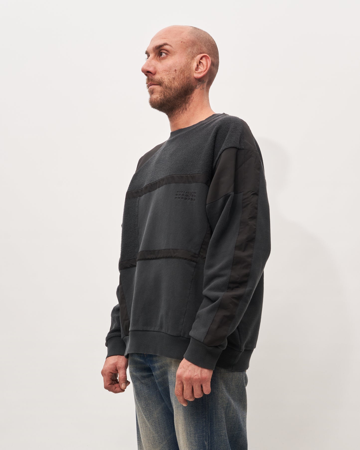 MM6 Margiela felpa patchwork