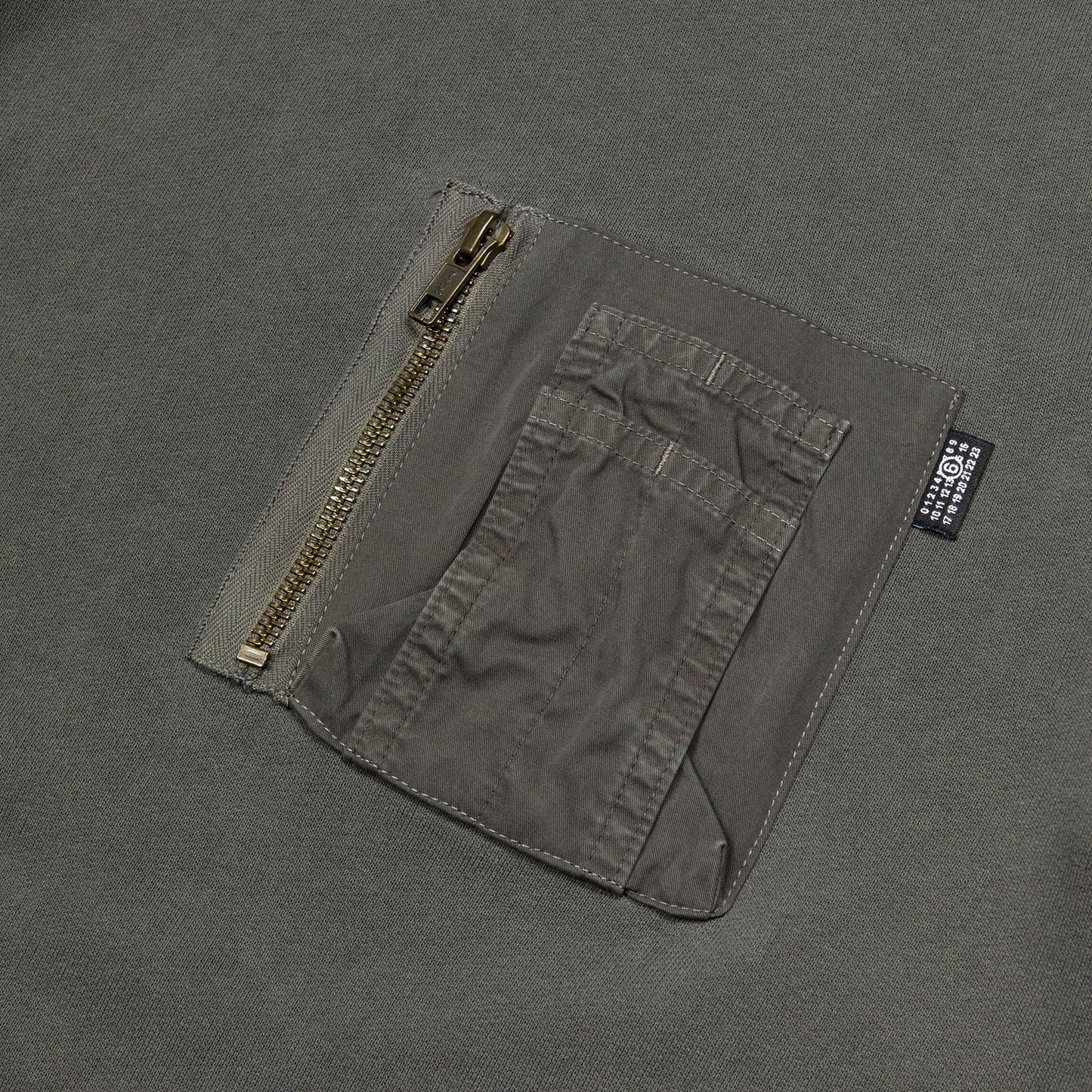 MM6 Margiela felpa grigia