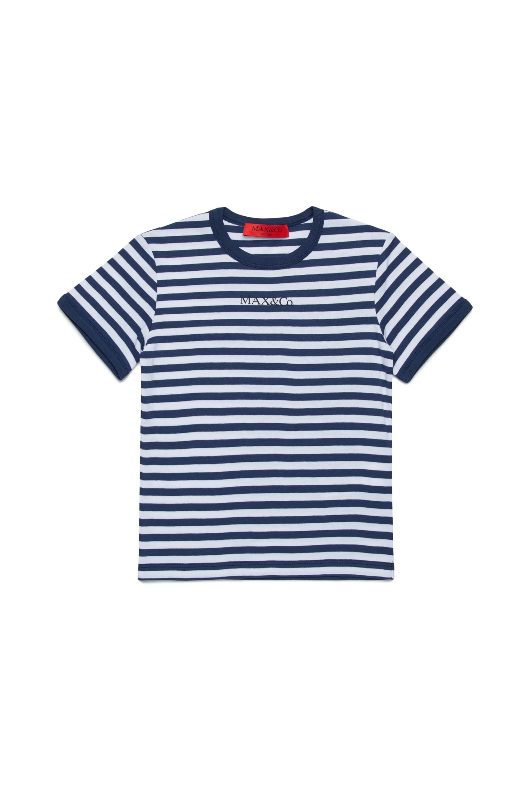 Max&Co t-shirt a righe con logo