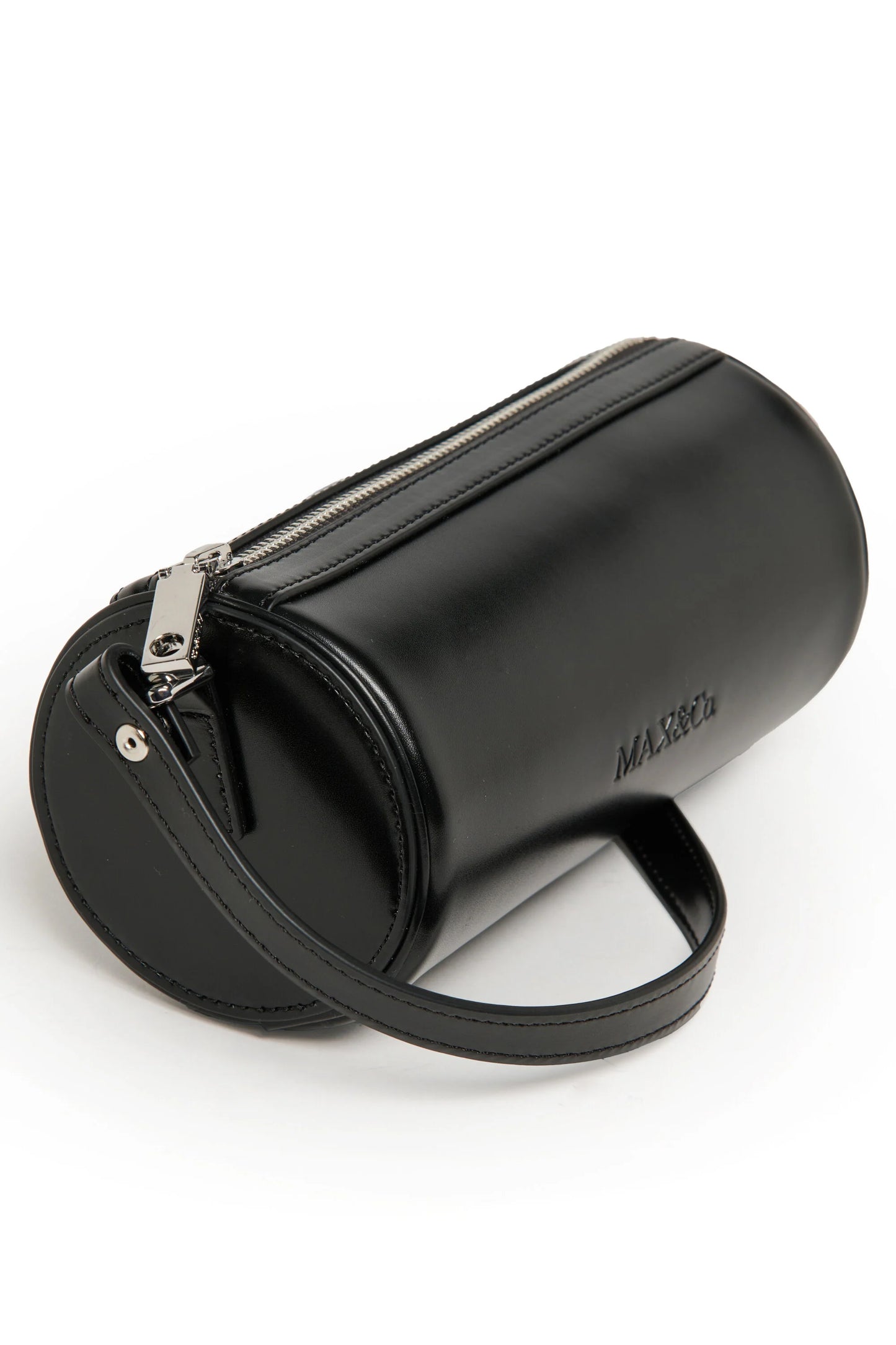 MAX&Co. Borsa a cilindro in tessuto spalmato