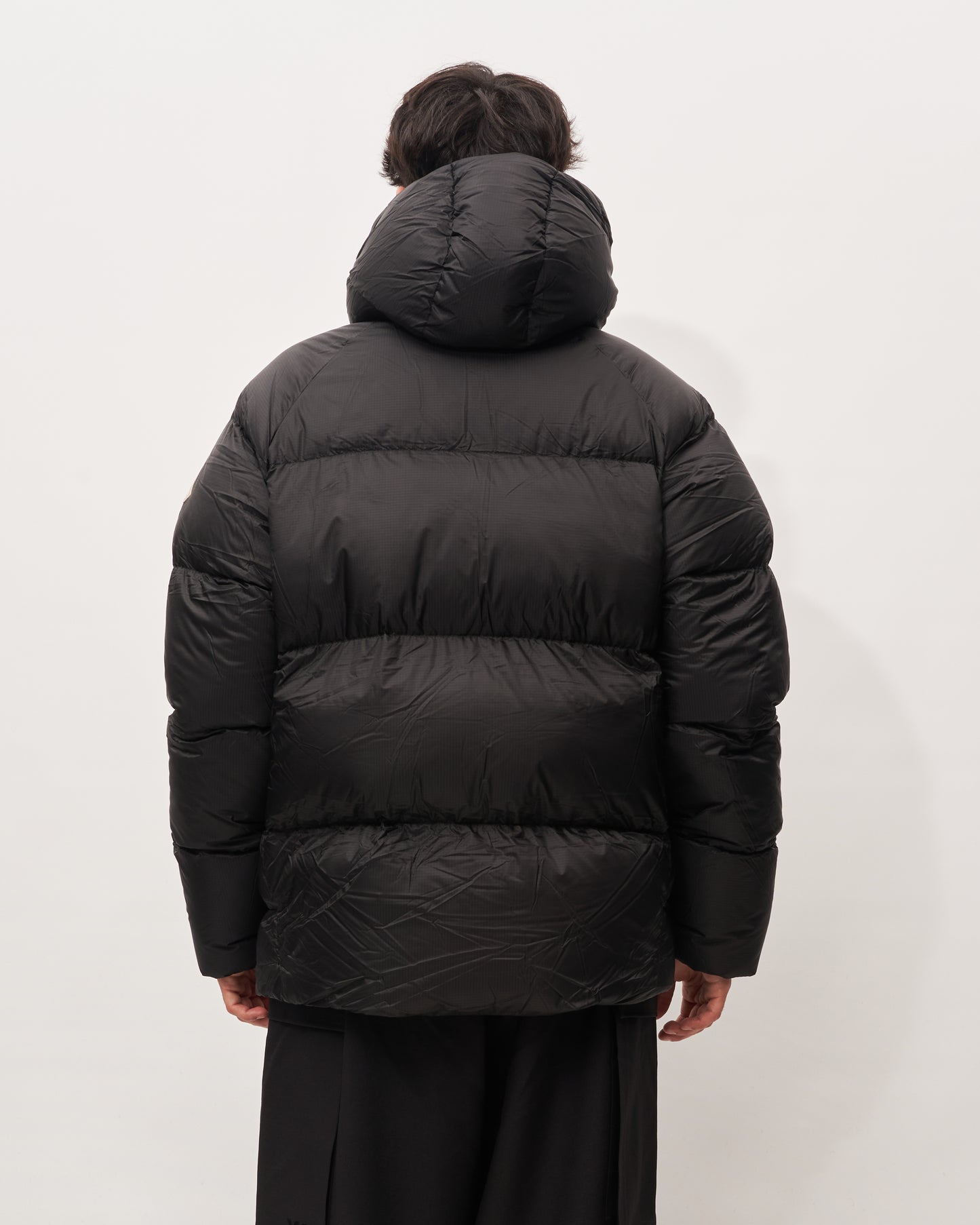 Pyrenex matte black down jacket