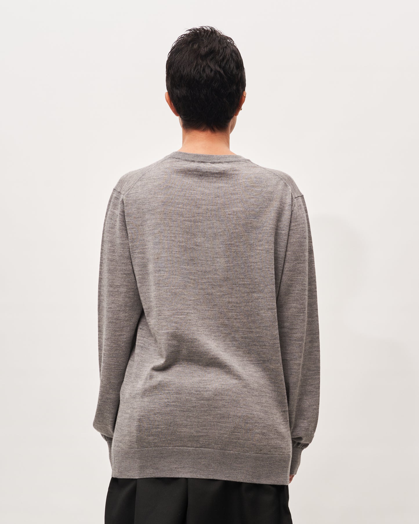 Paolo Ragazzini maglia grigia V neck