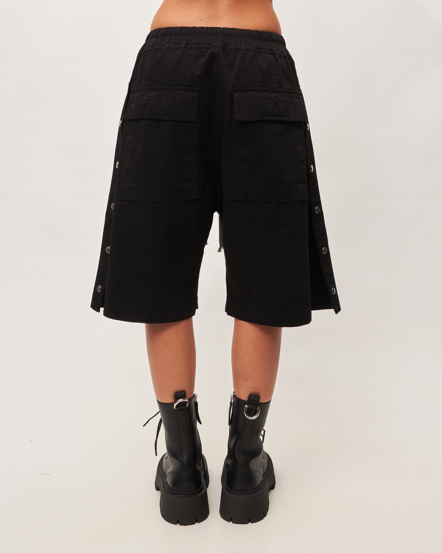 Rick Owens fleece Bermuda shorts