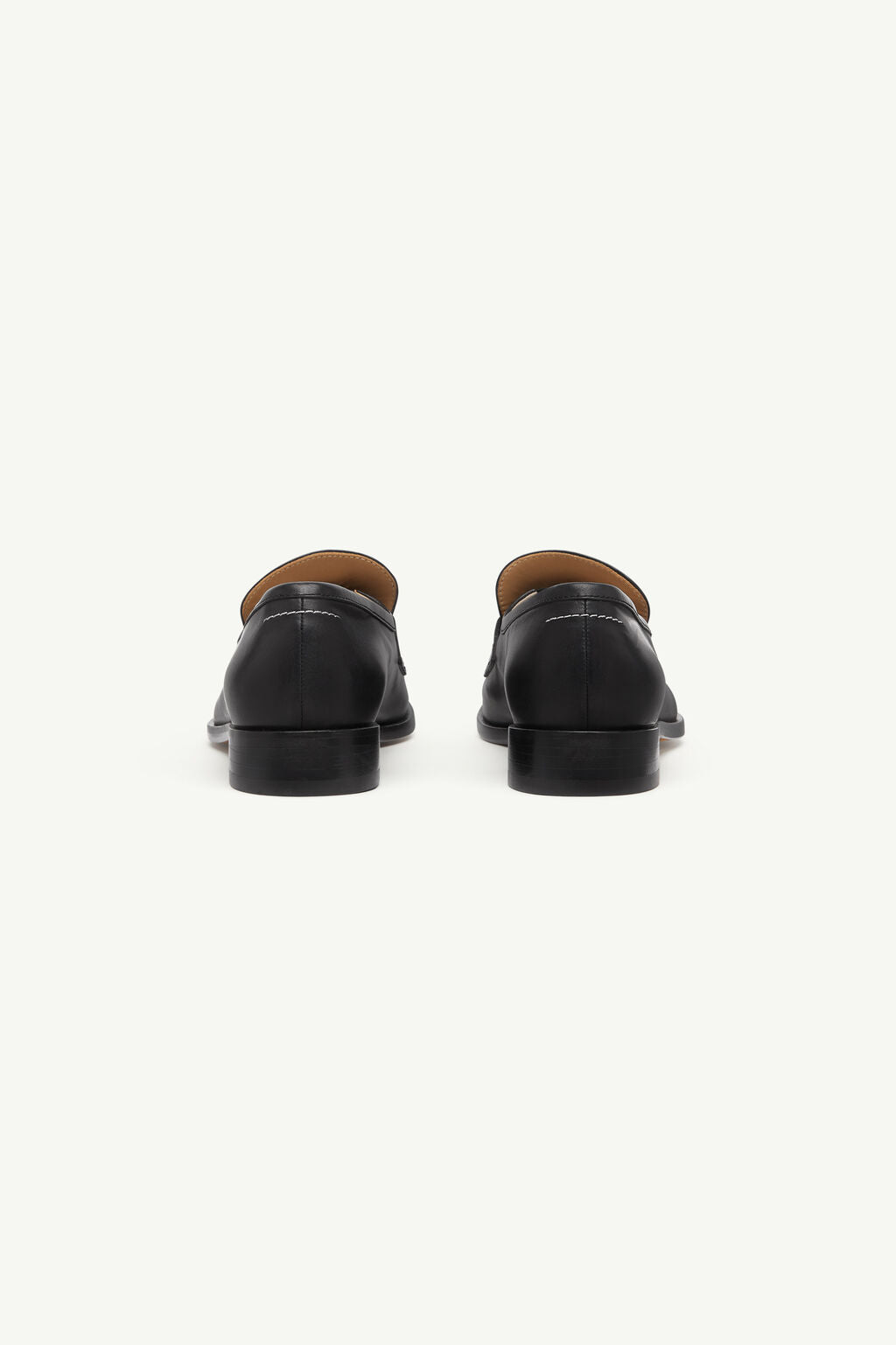 MM6 Margiela black loafer