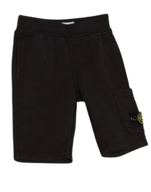 Stone Island Bermuda felpa nera