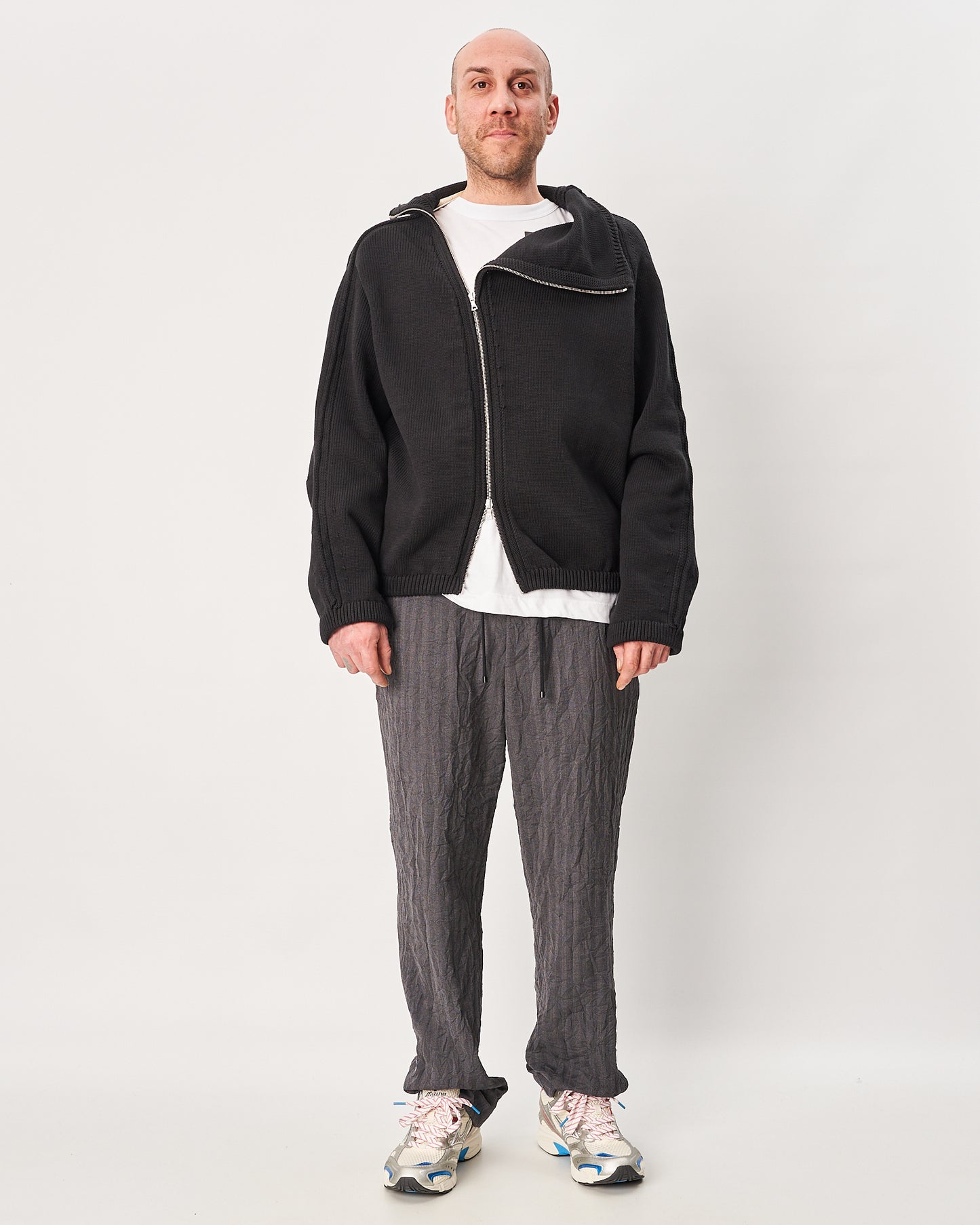 Dries Van Noten black cotton camioneur