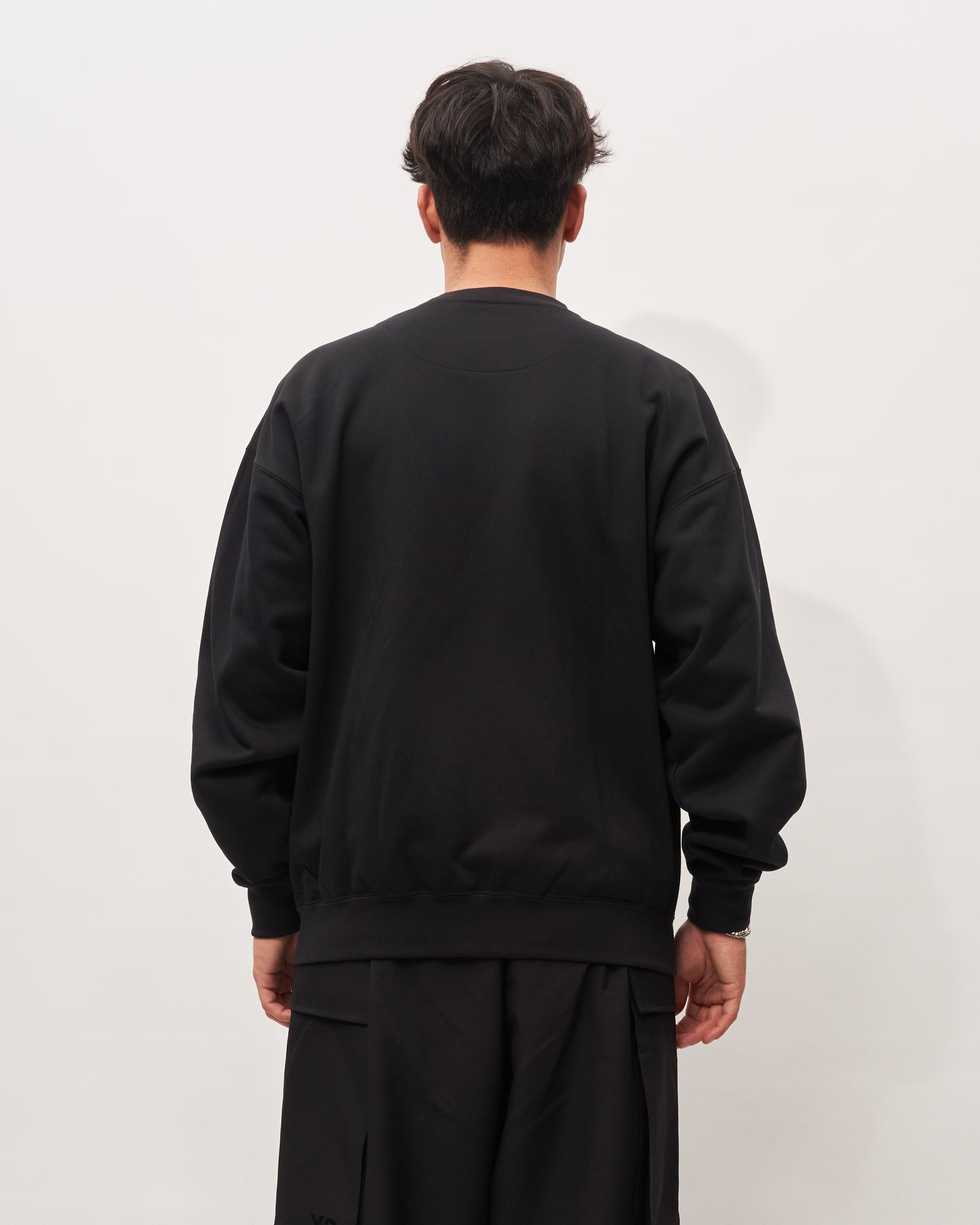 Y3 Yamamoto basic black sweatshirt