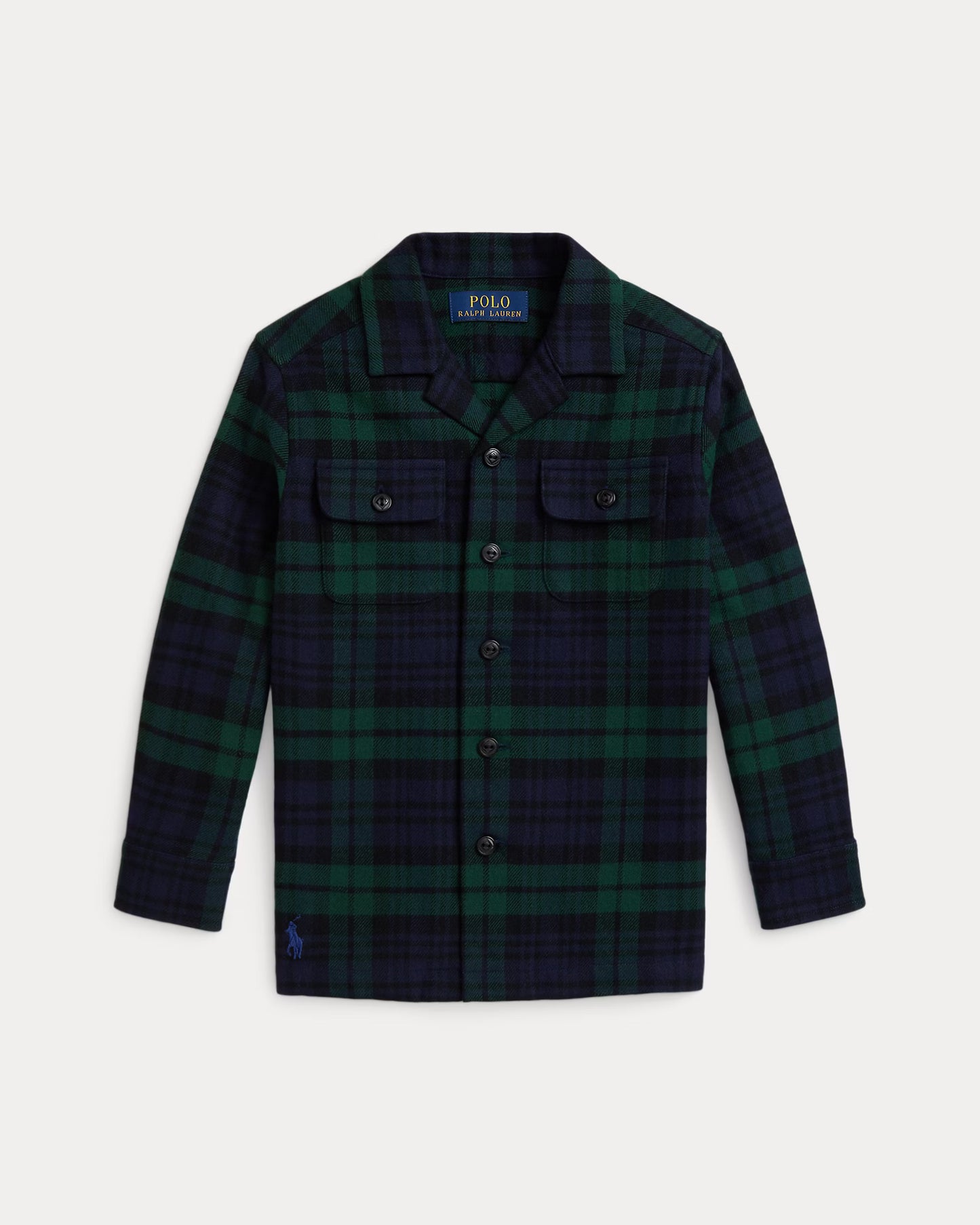 Polo Ralph Lauren Camicia sahariana in flanella di cotone