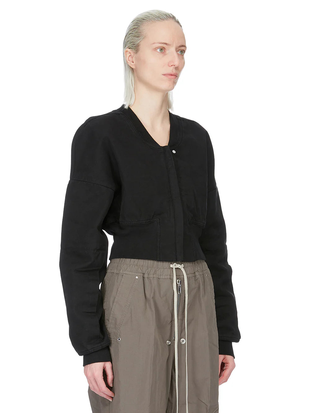 Rick Owens Flight Jacket nera