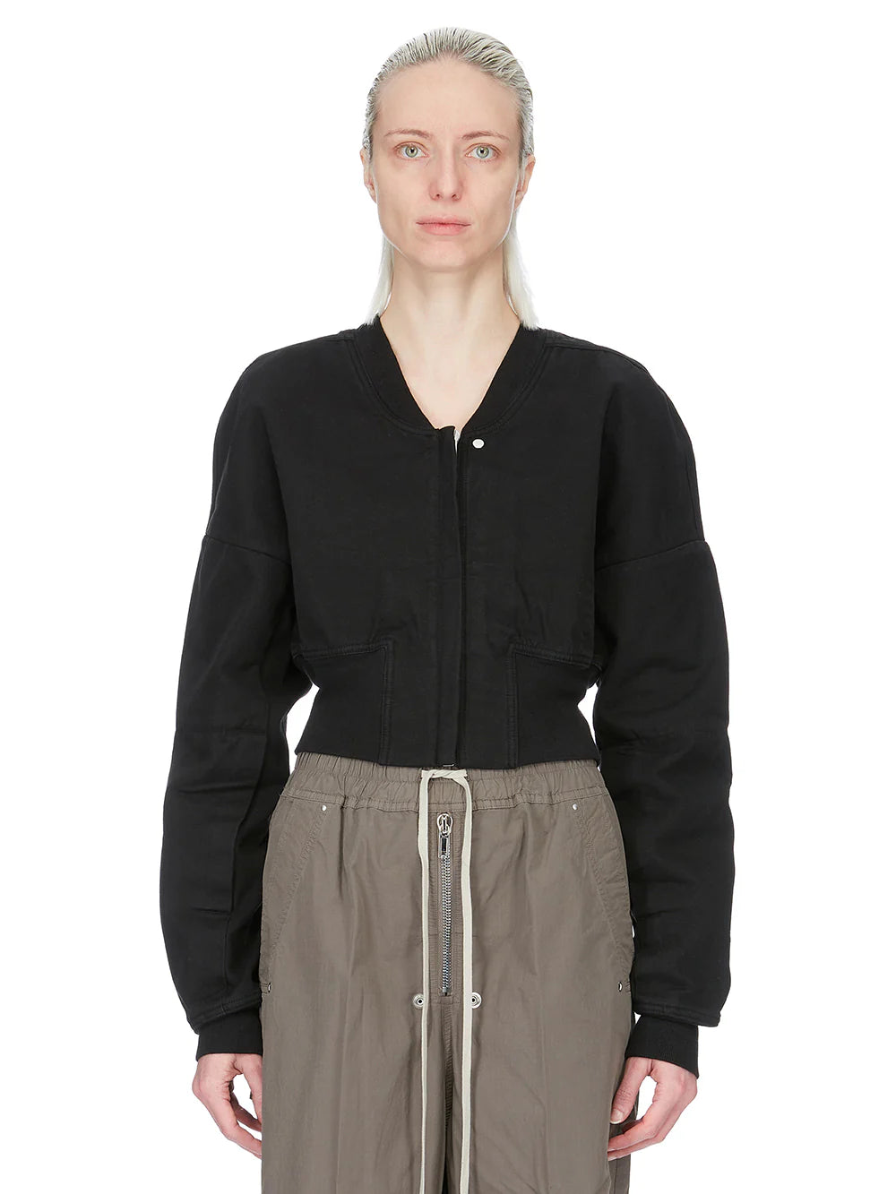 Rick Owens Flight Jacket nera