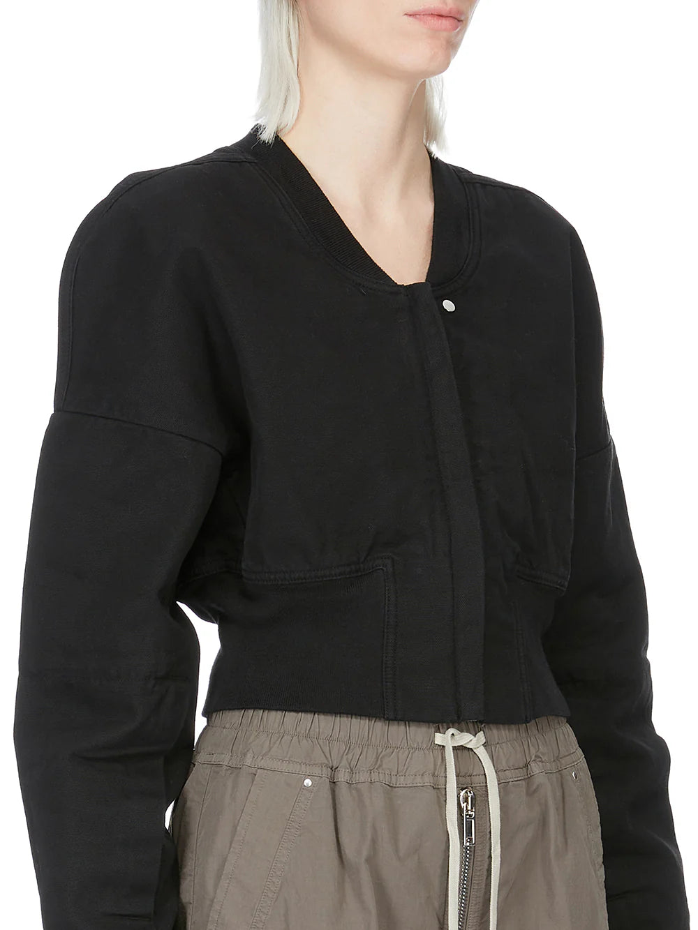 Rick Owens Flight Jacket nera