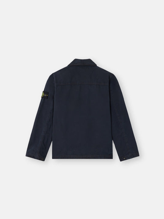 Stone Island Camicia in cotone blu