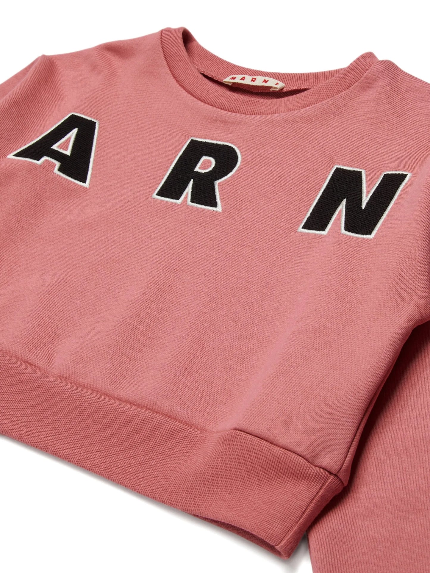 Marni Felpa in cotone con logo