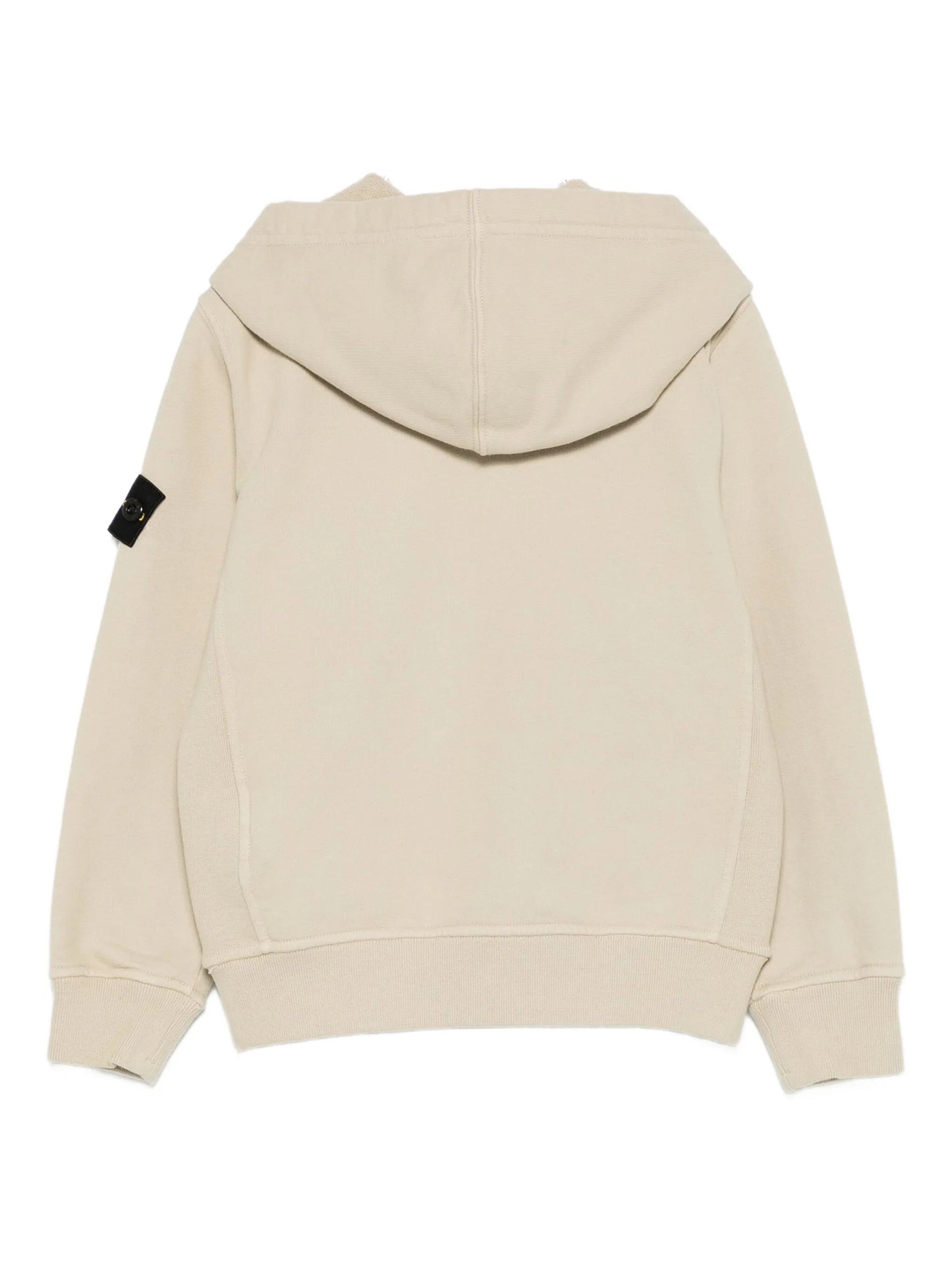 Stone Island Felpa con zip sabbia