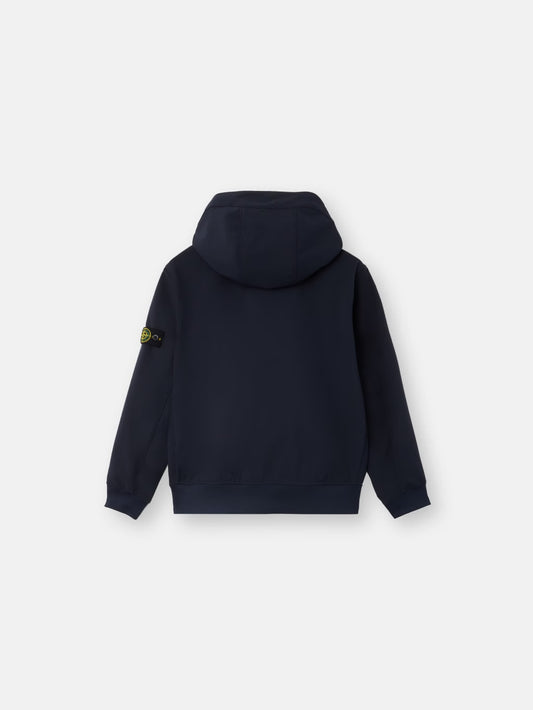 Stone Island Giacca blu soft shell