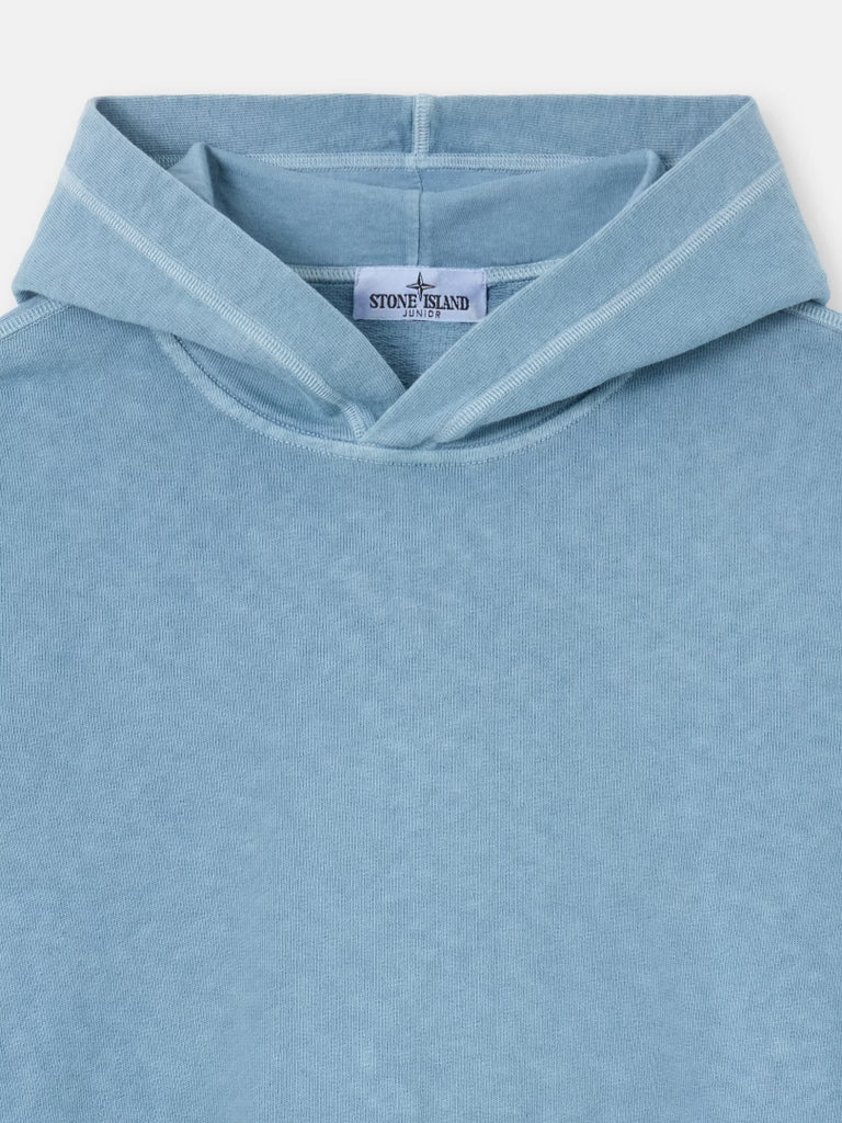 Stone Island Felpa azzurra slavata