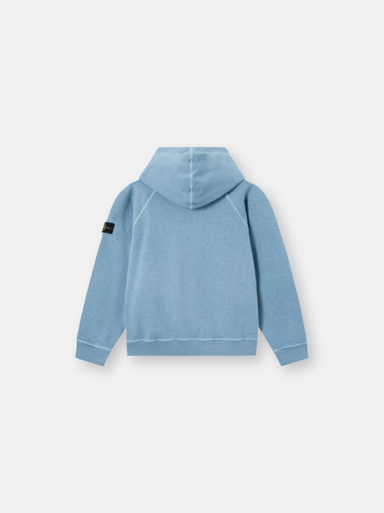 Stone Island Felpa azzurra slavata